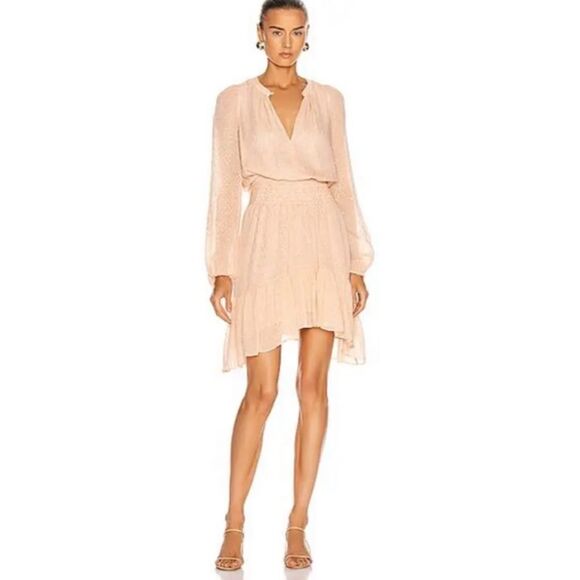 A.L.C. Sidney Dress In Pink, Polka Dots - Picture 3 of 14